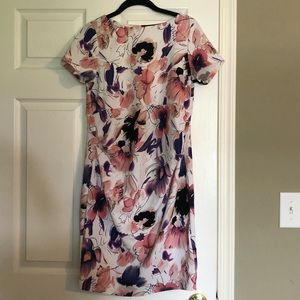 Floral maternity dress